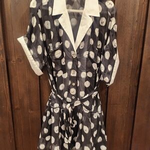 Tracy Reese Black and White Dress